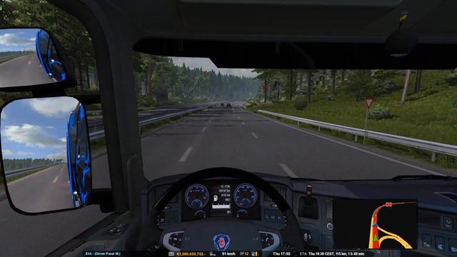 ProMods 2.41 Geneva to Basel with Scania S | Euro Truck Simulator 2 (Chillstep) смотреть онлайн