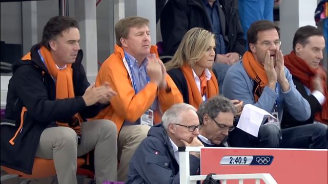 Men's Speed Skating - 5000m - Kramer Wins Gold | Sochi 2014 Winter Olympics