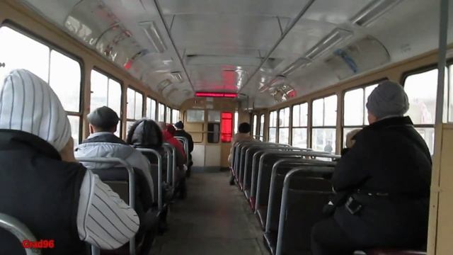 Трамвай Tatra T3SU двухдверная №610, маршрут №18, г Екатеринбург смотреть онлайн