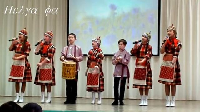 Чувашская песня- "Урам аякки квак ҫеҫке"/Вдоль по улице цветы ||чăваш юрри || Chuvash song || смотреть онлайн