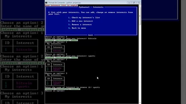 CS50P Final Project - PyJournal - Armando Souza смотреть онлайн