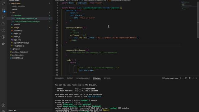 Redux Saga Tutorial | Hooks Vs Lifecycle method in React components. | Part 2. смотреть онлайн