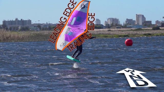 16 - поворот по ветру с крылом над головой (Wing Foil_ Heineken Jibe (detailed Tutorial))