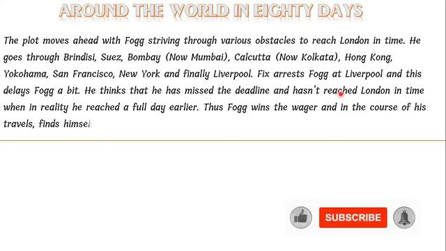 AROUND THE WORLD IN EIGHTY DAYS