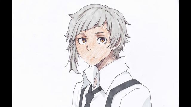 Atsushi Nakajima (Bungou Stray Dogs) | Speed Drawing / Ацуши Накаджима | Ускоренное рисование смотреть онлайн