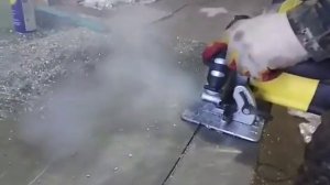раскрой проката алюминия ручной циркулярной пилой