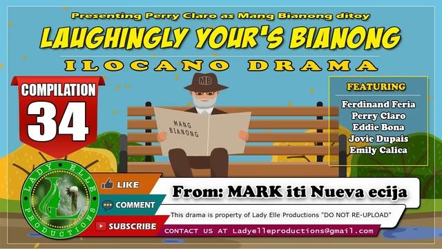 LAUGHINGLY YOURS BIANONG #34 | ILOCANO DRAMA | LADY ELLE PRODUCTIONS смотреть онлайн