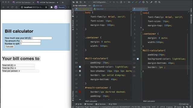 2: Styling the calculator - JavaScript Project смотреть онлайн