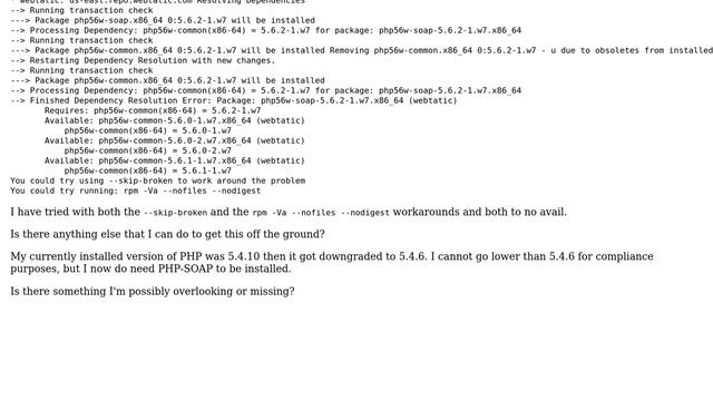 DevOps & SysAdmins: Install php-soap56w on CentOS 7 x64 not working смотреть онлайн