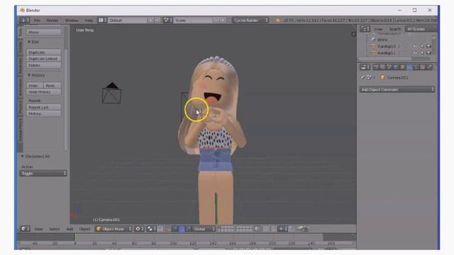 How to *MAKE A ROBLOX GFX WITHOUT A RIG!* (Tutorial) Blender 2.79 смотреть онлайн