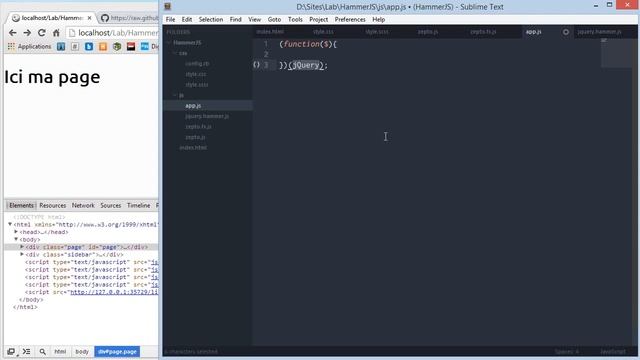 Tutoriel JavaScript : Gérer les événements tactiles avec Hammer.js смотреть онлайн