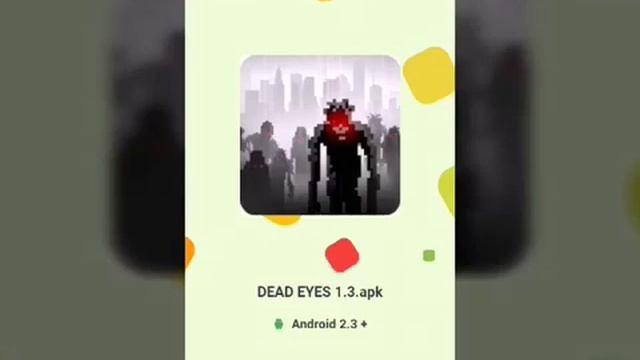 DEAD EYES apk 1.3 смотреть онлайн