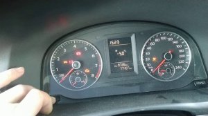 Сброс сервиса на VW Tauran.