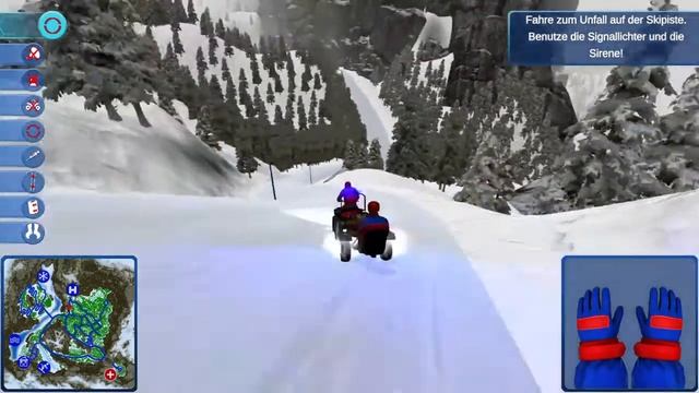 PS4 Mountain Rescue Simulator Gameplay Lustiger Fehler смотреть онлайн