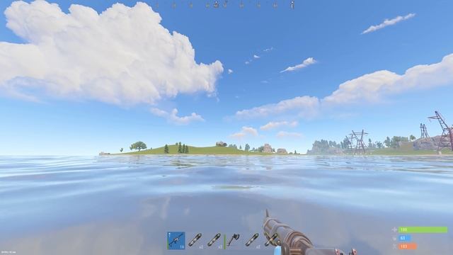 ЗАСТРОИЛ ОСТРОВ! ЗАБАЙТИЛ КЛАН НА ОНЛАЙН РЕЙД В Раст/Rust. смотреть онлайн