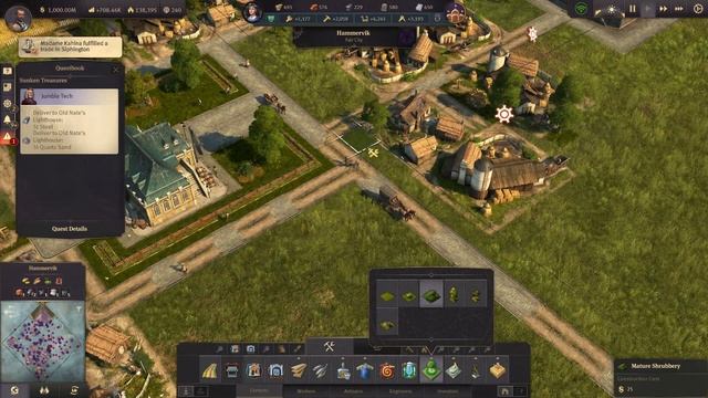 Anno 1800 Bright Harvest Grain Farm Tractors - The Biggest production ever? | Let's play Anno 1800 смотреть онлайн