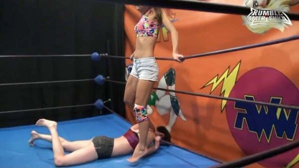 Russian Womens Barefoot Wrestling