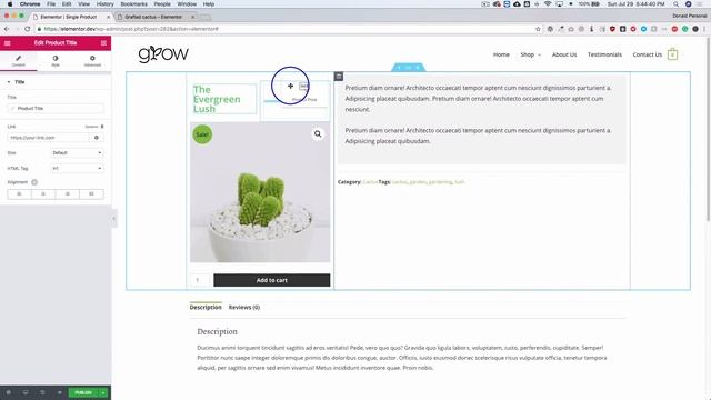 How to Make a Single Product Template for WooCommerce with Elementor Pro Page Builder смотреть онлайн