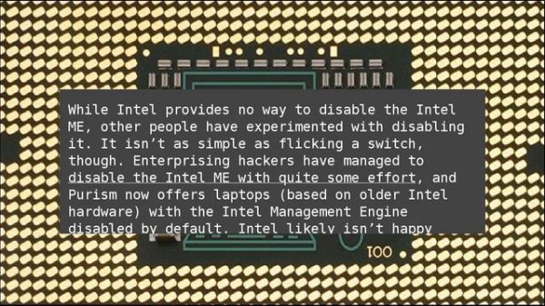 Intel Management Engine, Explained: The Tiny Computer Inside Your CPU