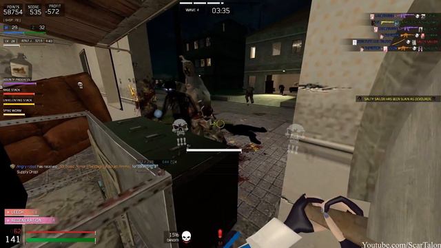 Mjolnir (Melee) Gameplay on a slow Pointsave game - Garry's Mod Sunrust Zombie Survival смотреть онлайн