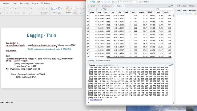 Class6Part5 R Practice Bagging & RandomForests смотреть онлайн