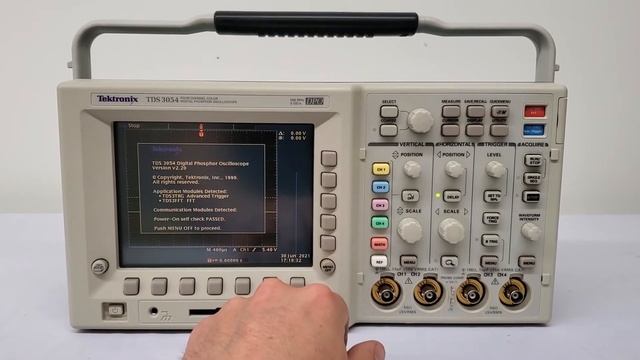 Tektronix TDS 3054 Four Channel Color Digital Phosphor Oscilloscope (A# 60357)