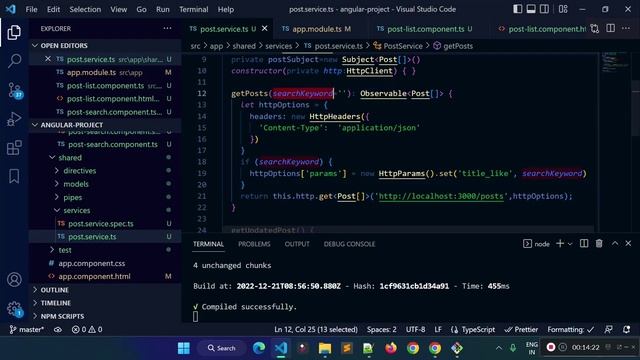 Making HTTP request in angular | Call API in angular (with header & params) | Angular Tutorial #16 смотреть онлайн