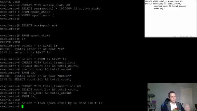 Building a Cardano Blockchain Dashboard (Web Development - db-sync + postgREST + Django + Boostrap) смотреть онлайн