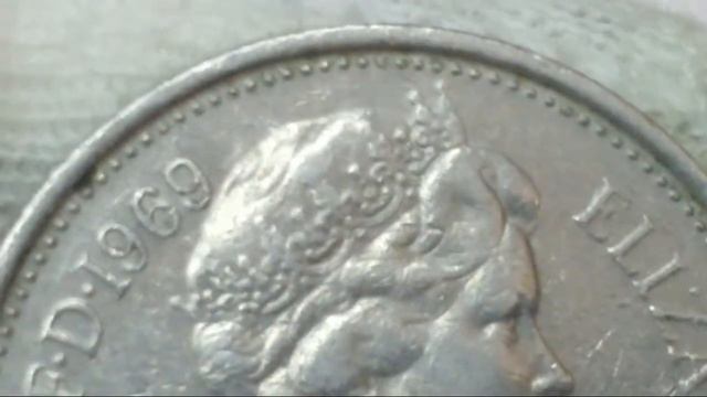 5 новых пенсов 1969 года. Великобритания. смотреть онлайн