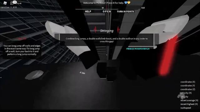 ROBLOX PARKOUR | How To Complete The Advanced Tutorial смотреть онлайн