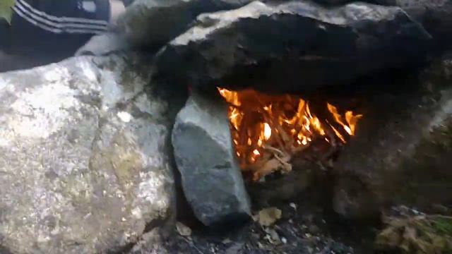 Растопка походной бани. 2 смотреть онлайн