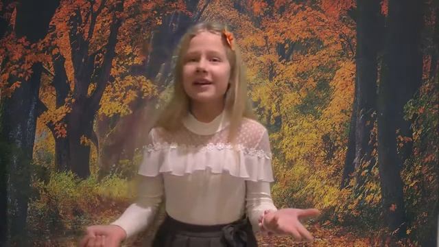 Трифилова Милаеа, 11 лет, С. Есенин 'Закружилась листва золотая' смотреть онлайн