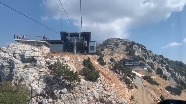 018. ТЕЛЕФЕРИК на БАБАДАГ. Канатная дорога в Турции. Парапланеристы. Параглайдинг. смотреть онлайн