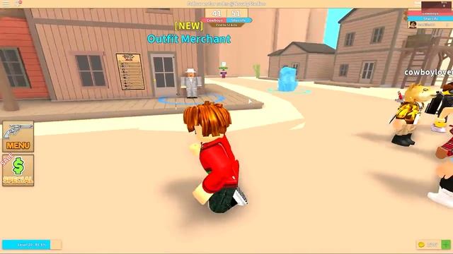 Roblox - COWGIRL CRIS MINEGIRL (Wild Revolvers) смотреть онлайн