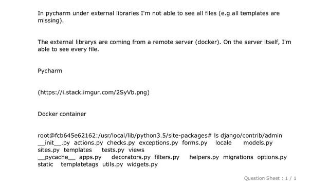 Django : Pycharm not showing all files from django external library смотреть онлайн