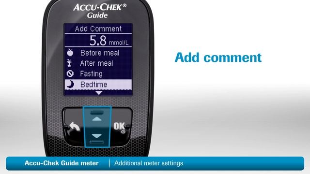 Accu-Chek Guide - Additional meter settings смотреть онлайн