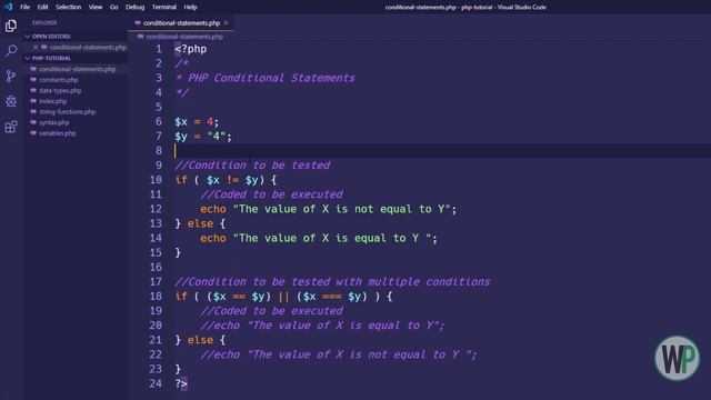 08 - Conditional Statements in PHP - Tutorial in Urdu & Hindi смотреть онлайн