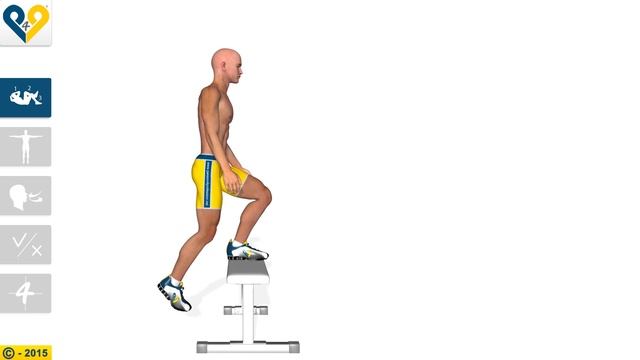 Упражнения для ягодиц: Step Ups смотреть онлайн
