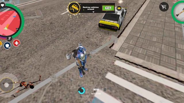 control police Blue tank panzer in rope hero vice town new update || classic gamerz смотреть онлайн