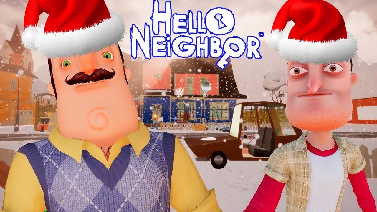 ШОУ ПРИВЕТ СОСЕД!НОВЫЙ ГОД И РОЖДЕСТВО У СОСЕДА!ИГРА HELLO NEIGHBOR MOD KIT ПРОХОЖДЕНИЕ!ПРИКОЛЫ 2019