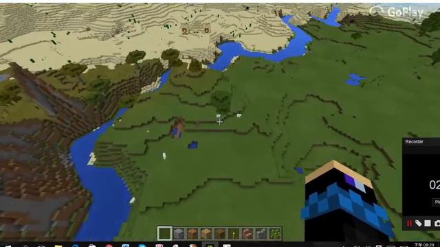Minecraft: Village, Stronghold, and Desert Temple at Spawn!!! смотреть онлайн