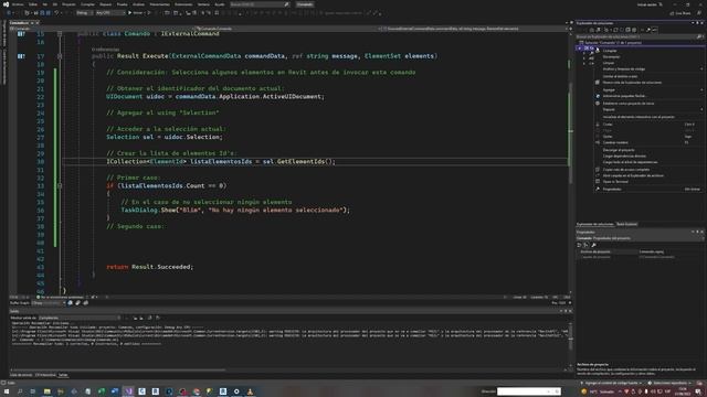 Revit API C# - Ej. 1: Recuperar Data de Elementos Seleccionados | Programación Revit API смотреть онлайн