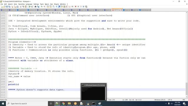 #3 Variables In Python | Datatype in Python | Free Complete Python Tutorial смотреть онлайн