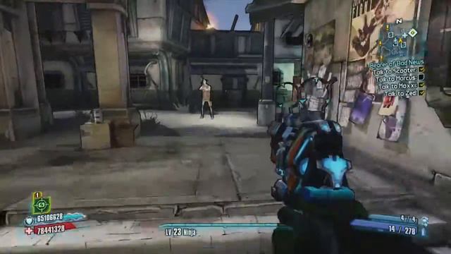 Borderlands 2:Playthrough-Sidequest-Bearer Of Bad News смотреть онлайн