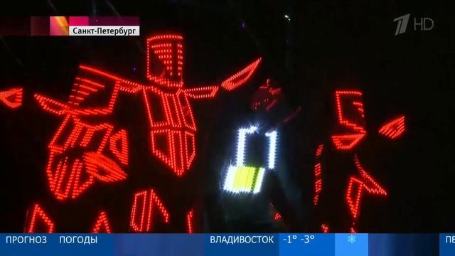 Световое шоу рождественская звезда в Петербурге смотреть онлайн
