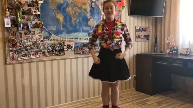 5 минут позитива: Юлиана Нечаева, г.Пермь - игровая разминка + минидиско смотреть онлайн