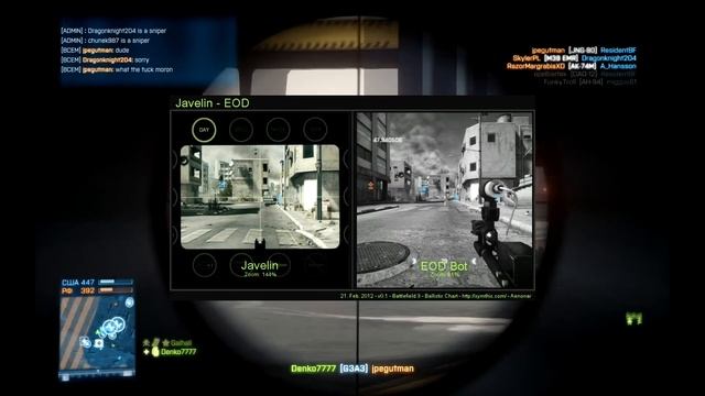 Battlefield 3: Гайд по прицелам и специализациям (перкам) смотреть онлайн