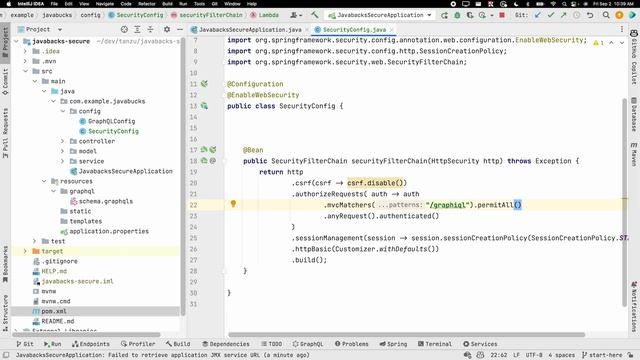Spring Boot GraphQL How to secure your GraphQL APIs in Java смотреть онлайн