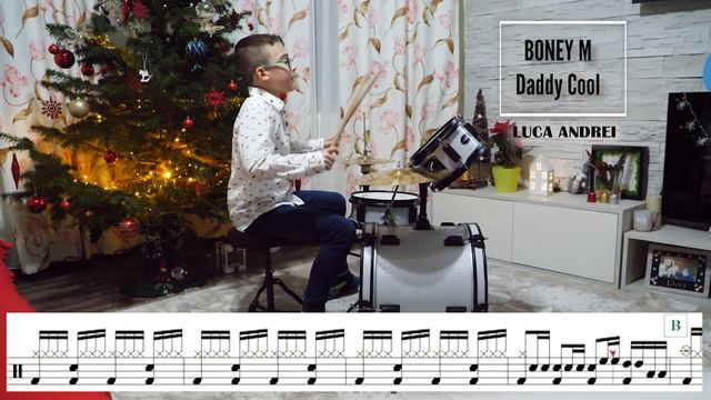 Boney M/Daddy Cool/ DRUM COVER/MILLENIUM YOUNGSTER DRUM смотреть онлайн