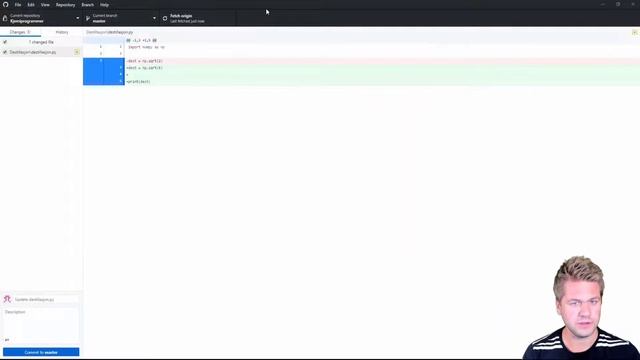 Versjonskontroll med GitHub Desktop смотреть онлайн